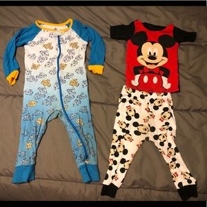 Disney pajamas 18 months